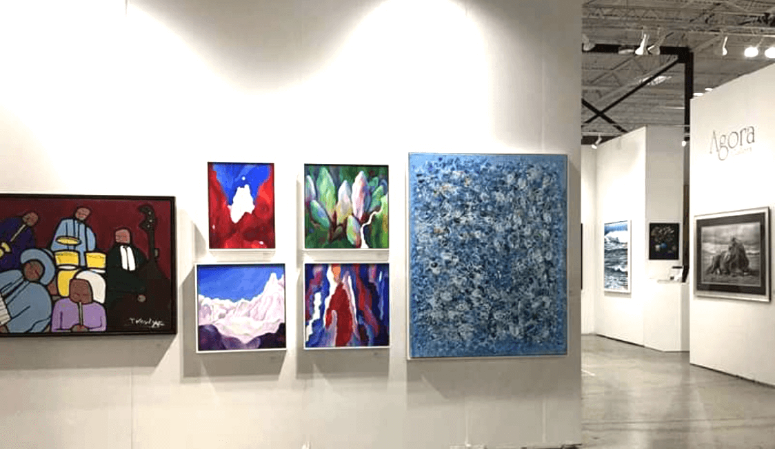 Mark Schiff art exhibition paintings